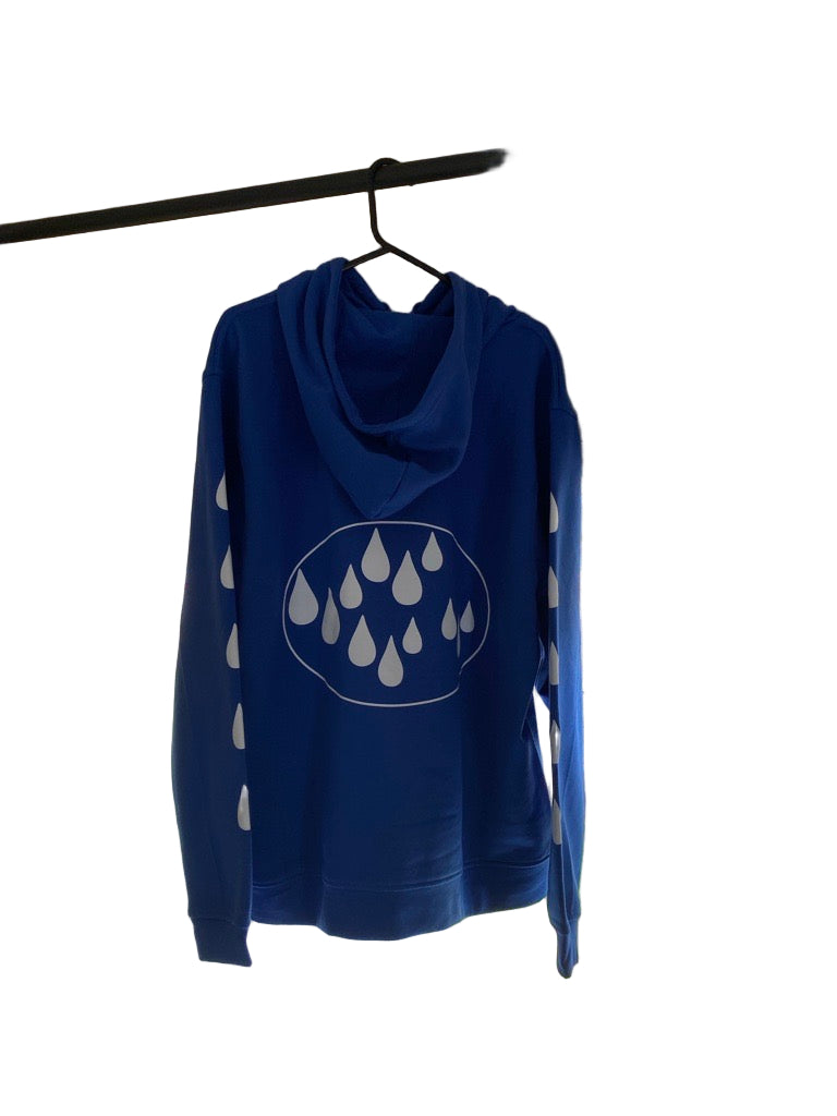 DripFame Royal Blue Hoodie